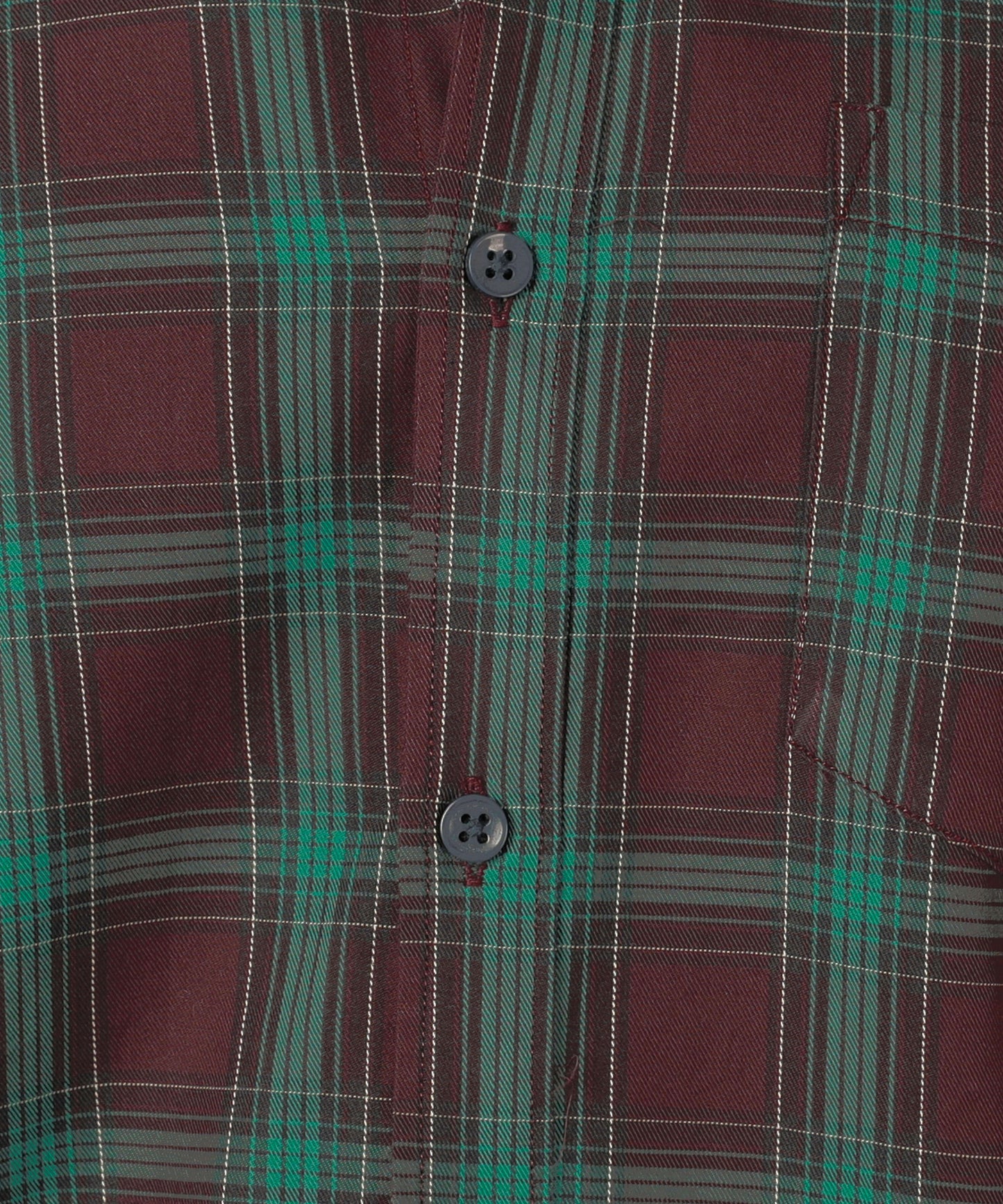 5thanfold Men's Casual Pure Cotton Full Sleeve Checkered Green Slim Fit Shirt