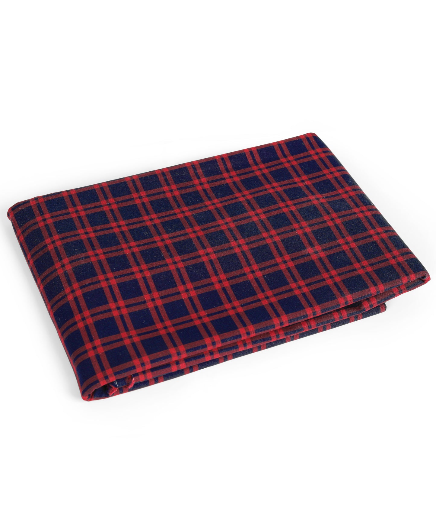 Pure Cotton Yarn Dyed Premium Quality Checkered Lycra Poplin Shirting Fabric
