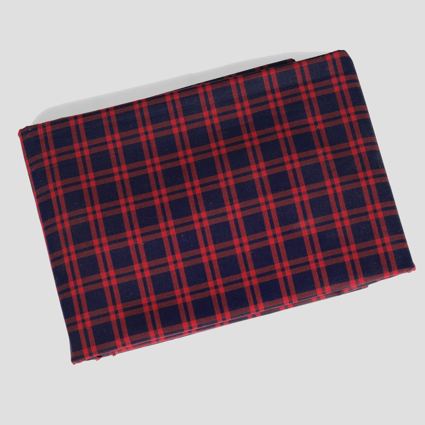 Pure Cotton Yarn Dyed Premium Quality Checkered Lycra Poplin Shirting Fabric