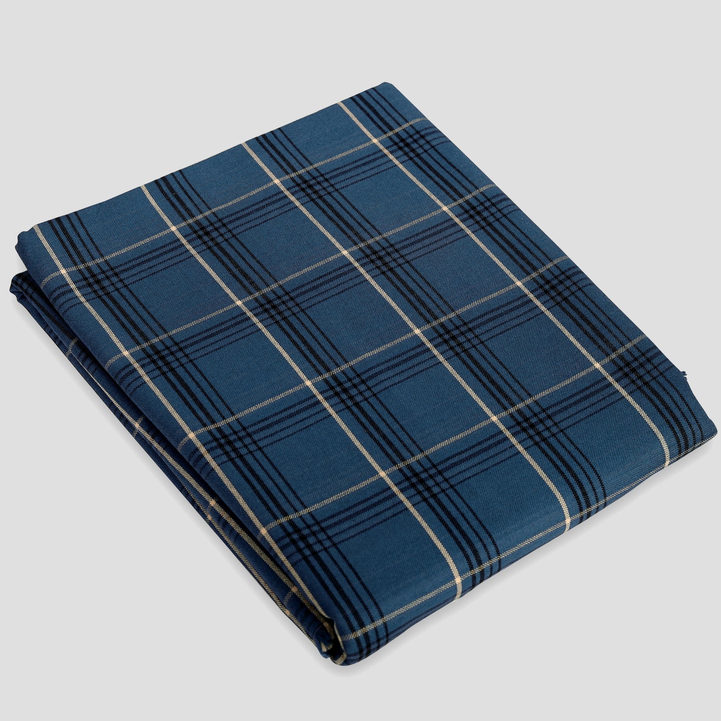 Pure Cotton Yarn Dyed Premium Quality Checkered Oxford Shirting Fabric
