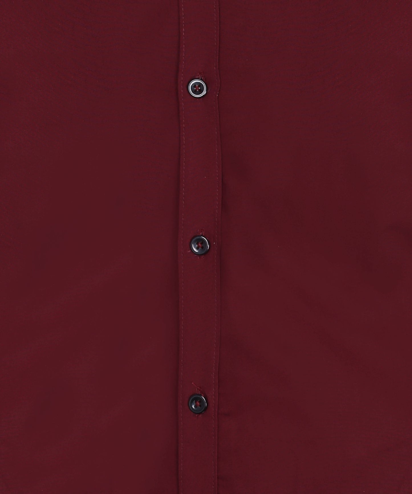 5thanfold Men's Casual Pure Cotton Full Sleeve Solid Maroon Slim Fit Shirt