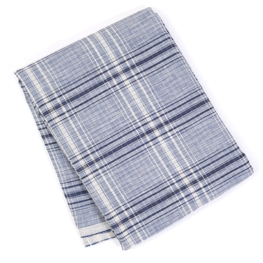 5thAnfold Pure Cotton Checkred Shirting Fabric (For 1 Shirt)