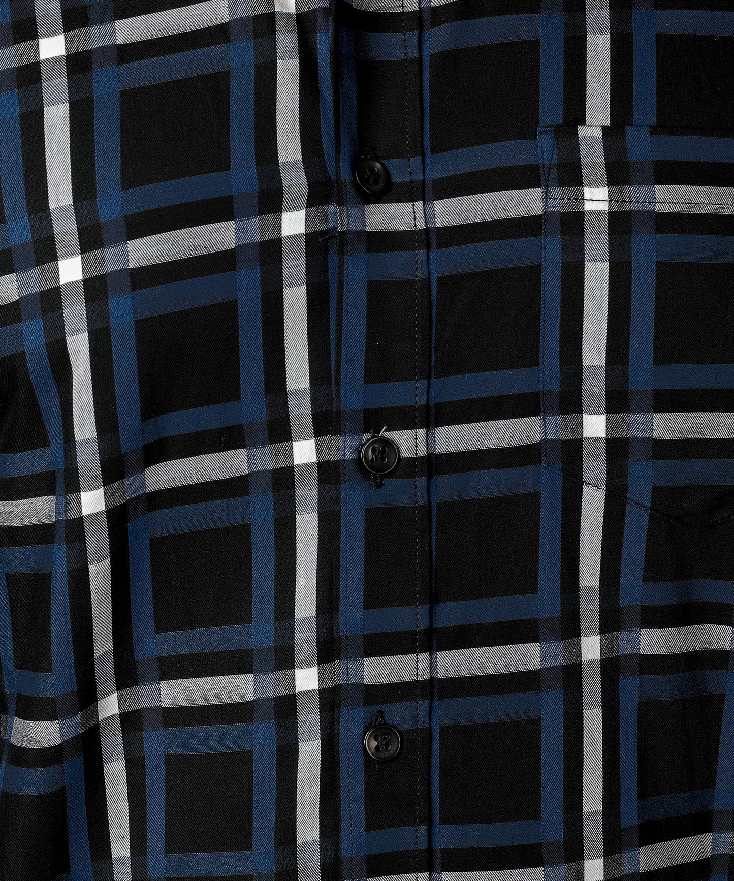 5thanfold Men's Formal Pure Cotton Full Sleeve Checkered Navy blue Regular Fit Shirt