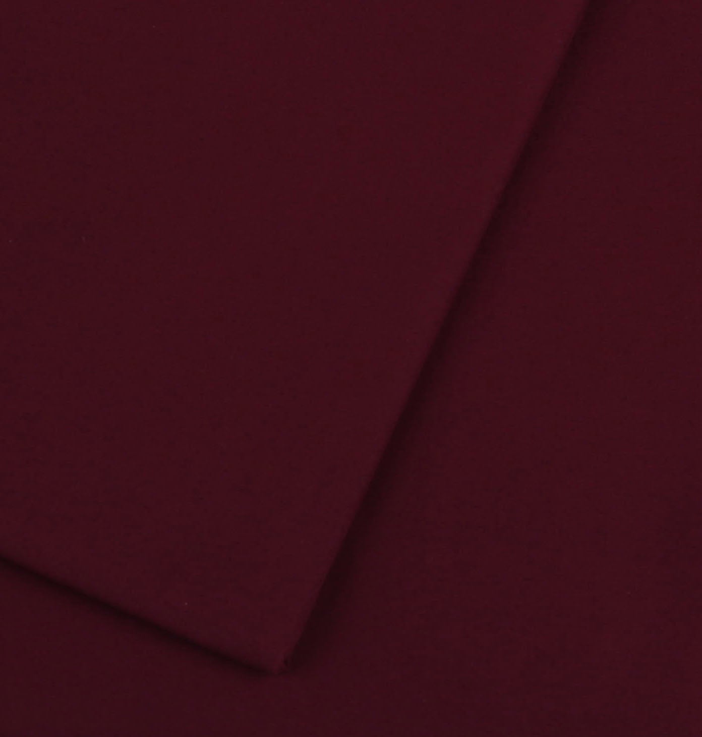 Maroon unstitched mill made 100% cotton full width shirt piece for one full sleev shirt